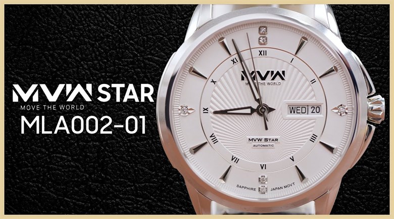 Đồng hồ MVW Star 41 mm Nam MLA002-01