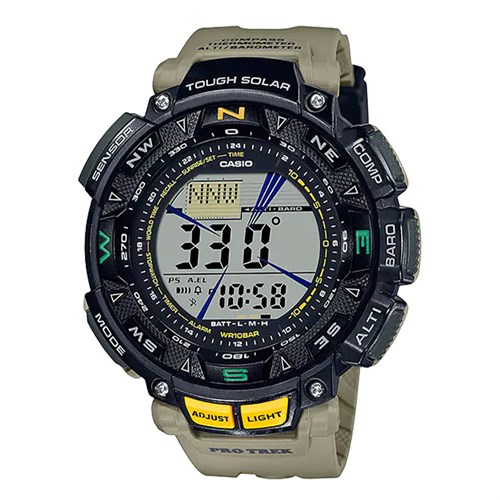 Đồng hồ CASIO PROTREK 50.9 mm Nam PRG-240-5DR Màu Nâu