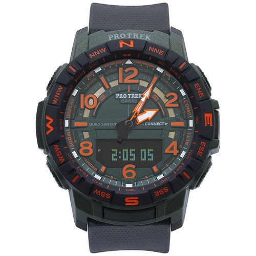 Đồng hồ CASIO PROTREK 50.8 mm Nam PRT-B50FE-3DR Màu Đen