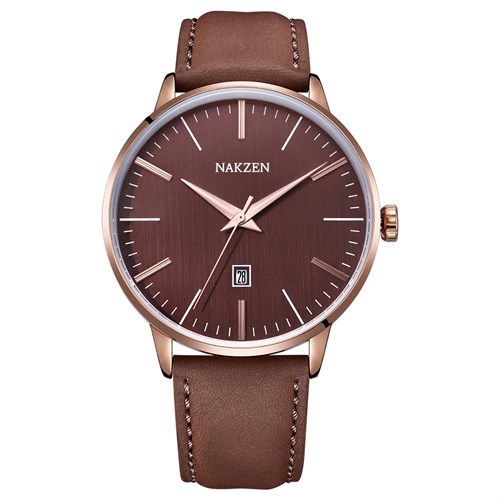 Đồng hồ Nakzen 45 mm Nam SL8115G-5 Màu Nâu