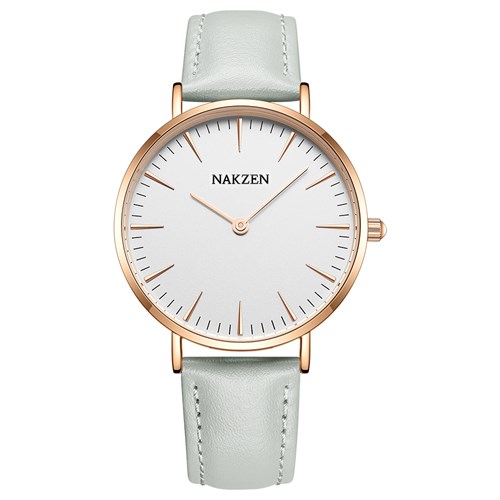 Đồng hồ Nakzen 38 mm Nữ SL8318LGY-7NR Màu Xám