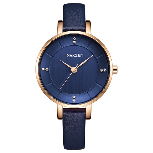 Đồng hồ Nakzen 34 mm Nữ SL8255LBE-2 Màu Xanh Dương