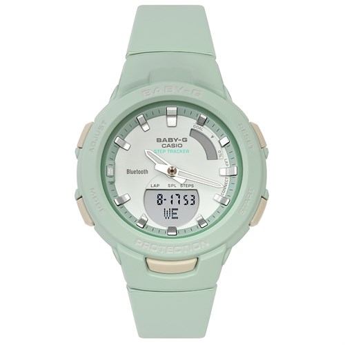 Đồng hồ BABY-G 41.4 mm Nữ BSA-B100CS-3ADR Màu Xanh lá