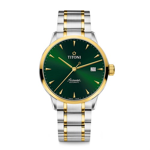 Đồng hồ Titoni 40 mm Nam 83733 SY-673 Màu Bạc