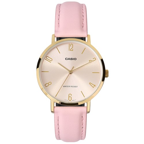 Đồng hồ Casio 34 mm Nữ LTP-VT01GL-4BUDF Màu Hồng