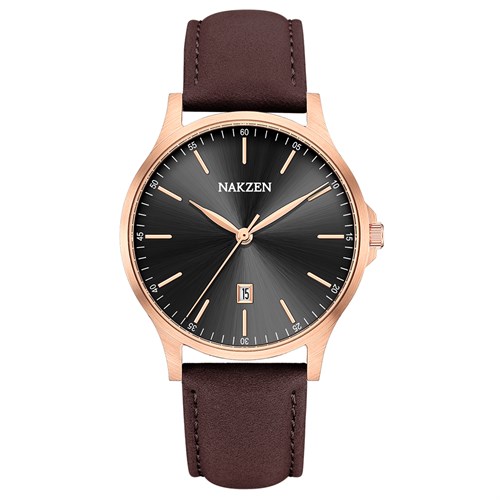 Đồng hồ Nakzen 40 mm Nam SL9324GBN-1NR Màu Nâu