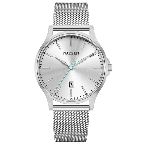 Đồng hồ Nakzen 40 mm Nam SS9324G-7 Màu Bạc