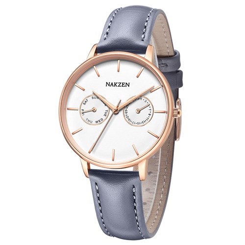 Đồng hồ Nakzen 36 mm Nữ SL9415LBE-7NR Màu Xanh