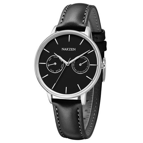 Đồng hồ Nakzen 36 mm Nữ SL9415LBK-1 Màu Đen