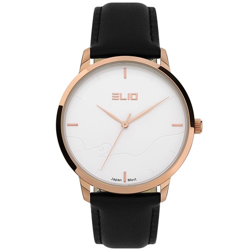 Đồng hồ Elio 40 mm Nam EC020-01 Màu Đen