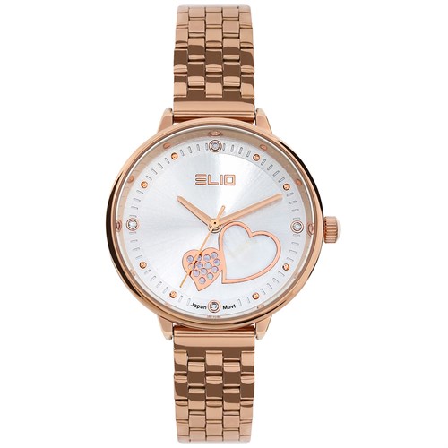 Đồng hồ Elio 32 mm Nữ ES135-01 Màu Vàng Hồng