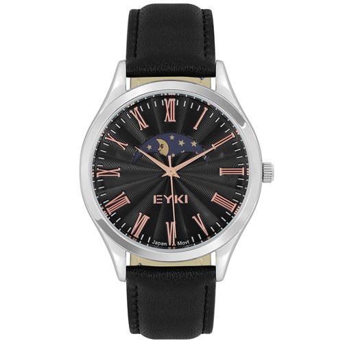 Đồng hồ EYKI 41 mm Nam EYC015-01 Màu Đen
