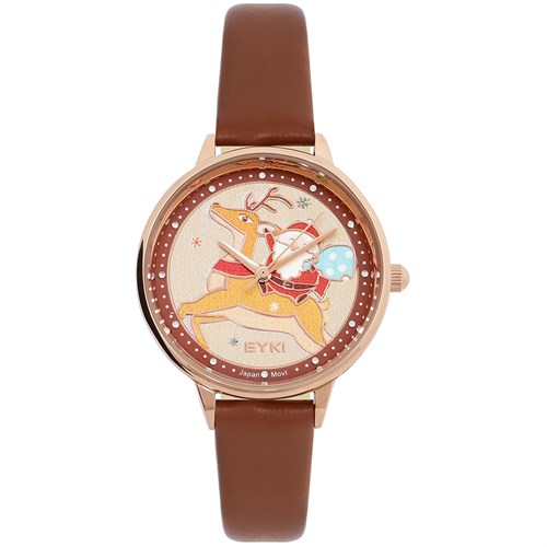 Đồng hồ EYKI 32 mm Nữ EYL014-01 Màu Nâu