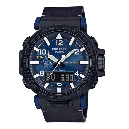 Đồng hồ Casio Protrek 51.5 mm Nam PRG-650YL-2DR Màu Đen Xanh