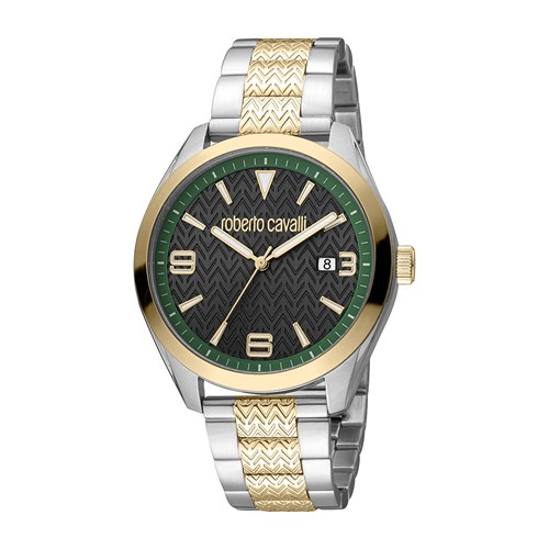 Đồng hồ Roberto Cavalli 42 mm Nam RC5G048M0075 Màu Vàng