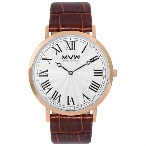 Đồng hồ MVW UT 40 mm Nam ML077-01 Màu Nâu