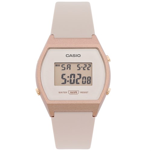 Đồng hồ Casio 35 mm Nữ LW-204-4ADF Màu Kem