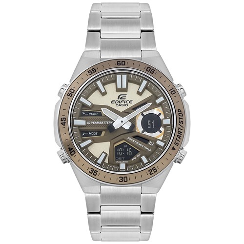Đồng hồ Edifice Casio 46.9 mm Nam EFV-C110D-5ADF Màu Bạc