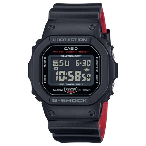 Đồng hồ G-Shock 5600 42.8 mm Nam DW-5600UHR-1DR Màu Đen