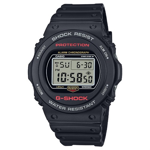 Đồng hồ G-Shock 45.4 mm Nam DW-5750UE-1DR Màu Đen