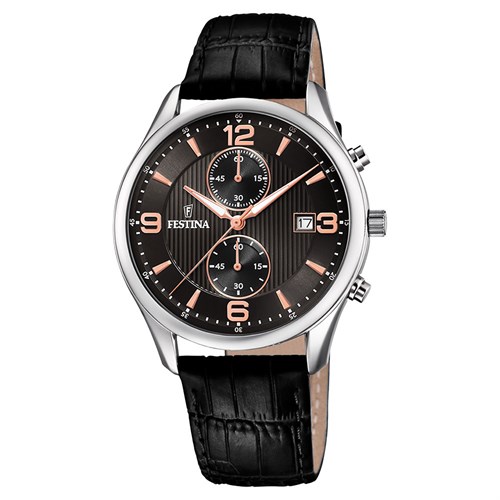 Đồng hồ Festina 42 mm Nam F6855/7 Màu Đen