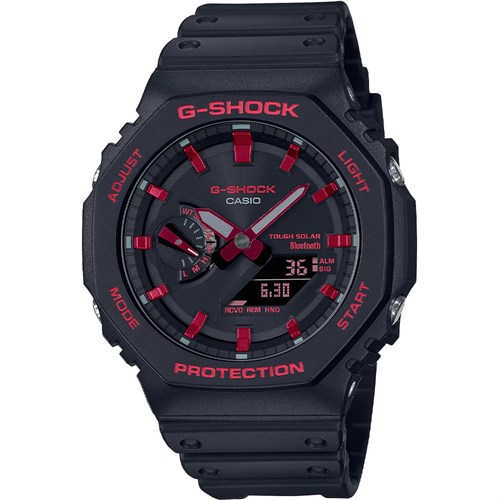 Đồng hồ G-Shock 2100 45.4 mm Nam GA-B2100BNR-1ADR Màu Đen