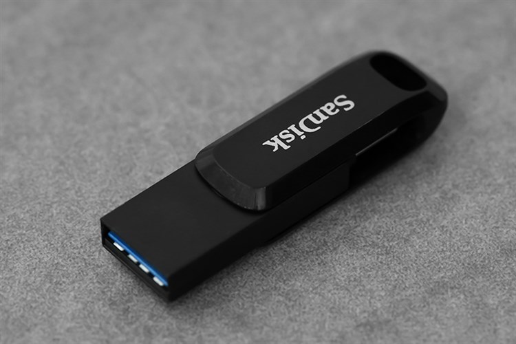 USB OTG 3.1 128GB Type C Sandisk SDDDC3 Màu Đen