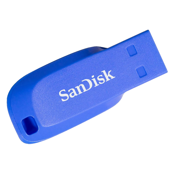 USB 2.0 8GB Sandisk SDCZ50 Màu Xanh Dương