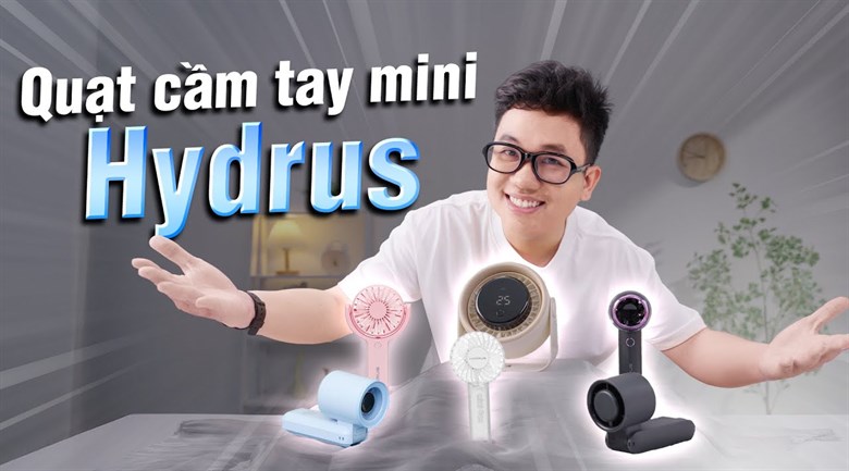 Quạt cầm tay mini Hydrus F15