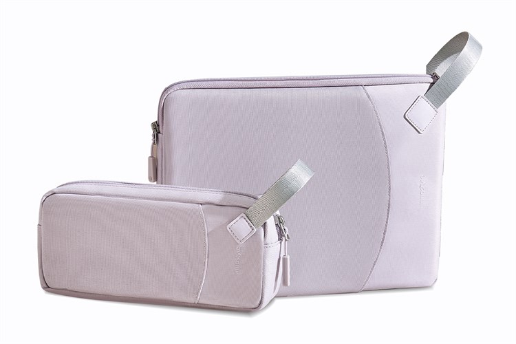 Túi chống sốc kèm túi phụ kiện Innostyle GuardianTech 14 inch GT-C21 Màu Tím Lavender