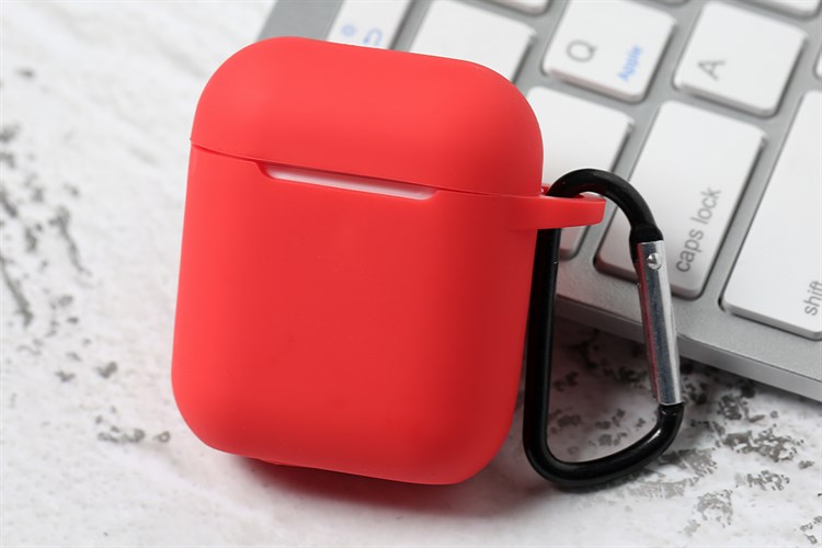 Túi đựng Airpods 1 & 2 Nhựa dẻo OSMIA CK-AP002 Màu Đỏ
