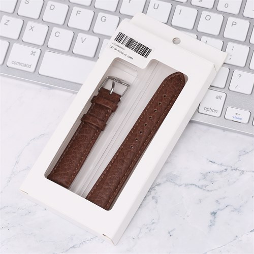 Dây da tổng hợp đồng hồ 18mm M1500.42 Nâu Màu Nâu