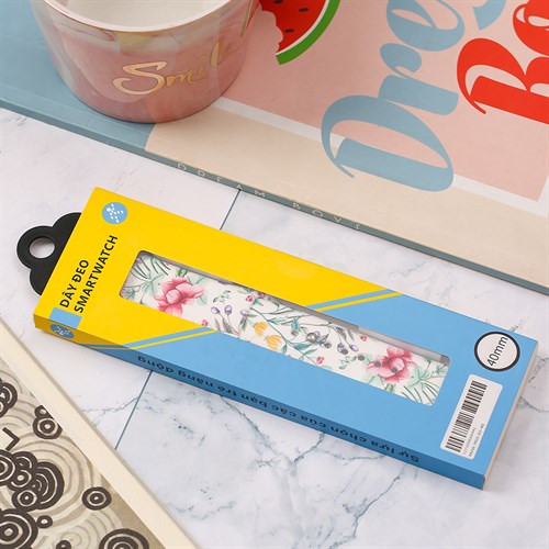 Dây silicone MVW mặt 40mm M05-02-40 Hoa văn Màu Màu combo