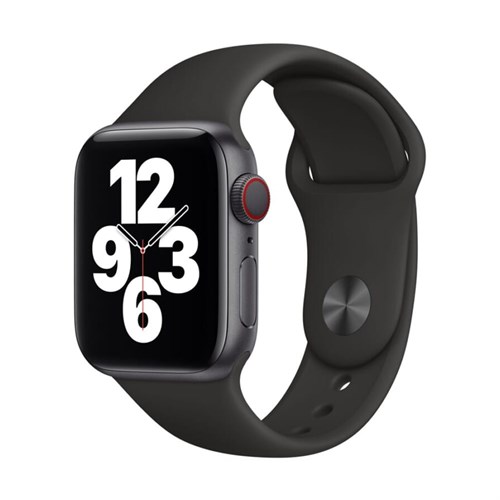 Dây silicone Apple Watch mặt 44mm MTPL2FE/A Màu Đen