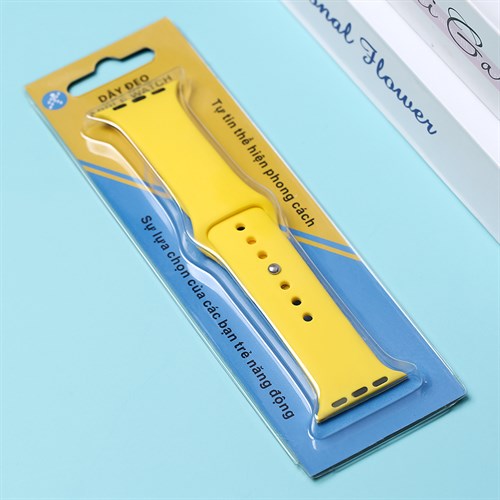 Dây silicone Ruizhi mặt 40mm RZ-0100A Vàng Màu Vàng