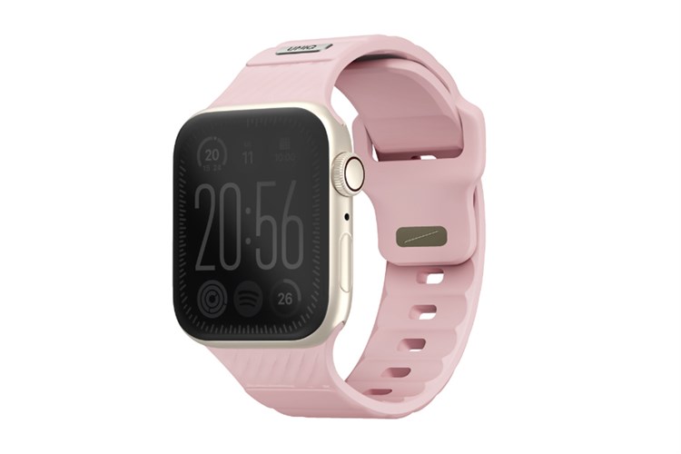 Dây silicone Apple Watch Stride 41/40/38mm UNIQ Màu Hồng