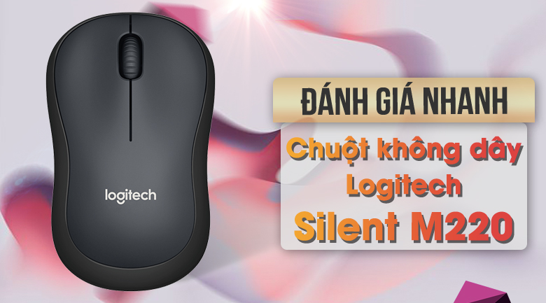 Chuột Không dây Logitech Silent M220