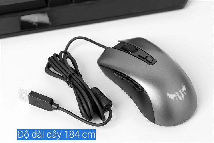 Chuột Có dây Gaming Asus TUF M3 Màu Đen