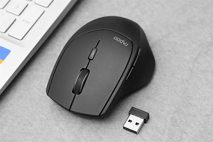 Chuột Không dây Bluetooth Rapoo MT550 Màu Đen