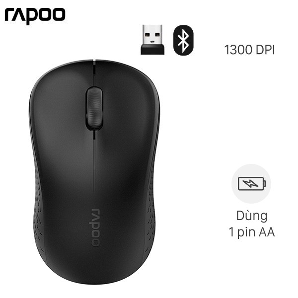 Chuột Không dây Bluetooth Rapoo M160