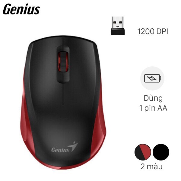 Chuột Không dây Silent Genius NX-8006S