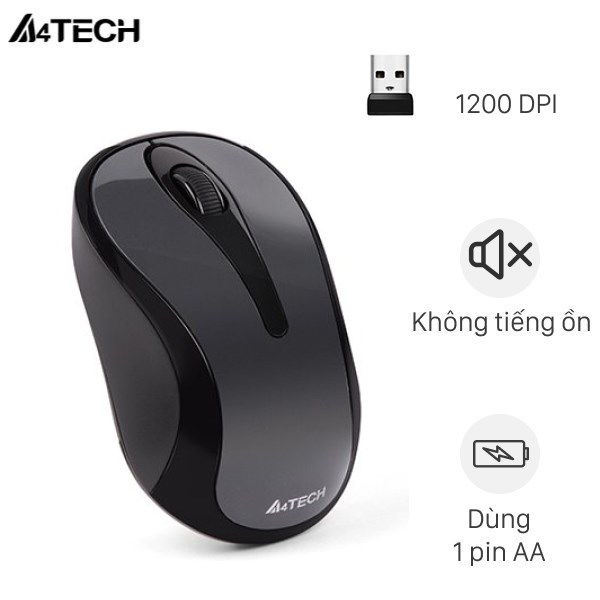 Chuột Không dây Silent A4Tech G3-280NS