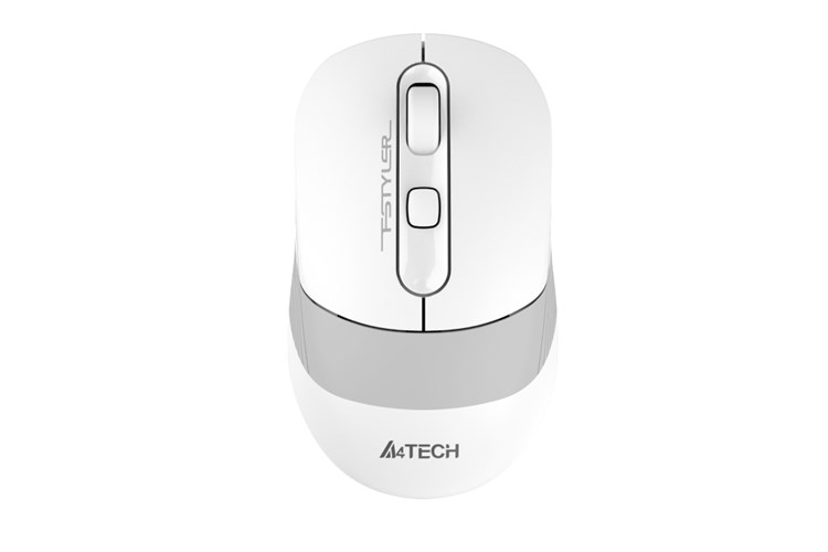 Chuột sạc Bluetooth Silent A4Tech FB10CS Màu Trắng