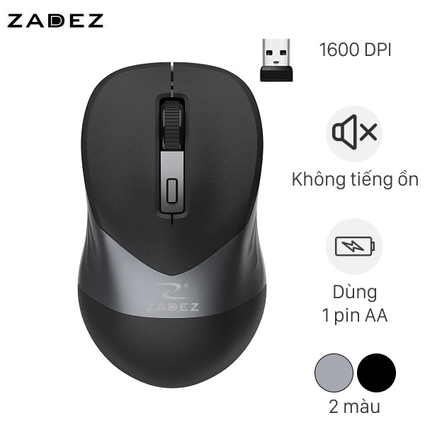 Chuột Không dây Silent Zadez M326