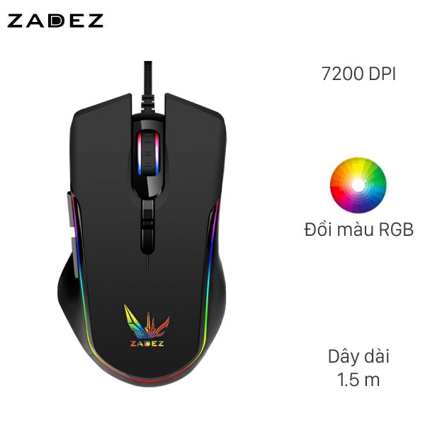 img Chuột Có dây Gaming Zadez G156M