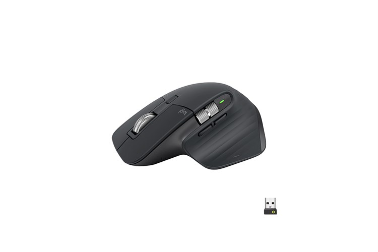 Chuột sạc Bluetooth Silent Logitech MX Master 3s Màu Đen