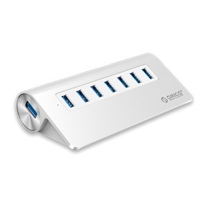 Bộ chia USB Hub 7 cổng USB 3.0 ORICO M3H7-V1-SV Bạc