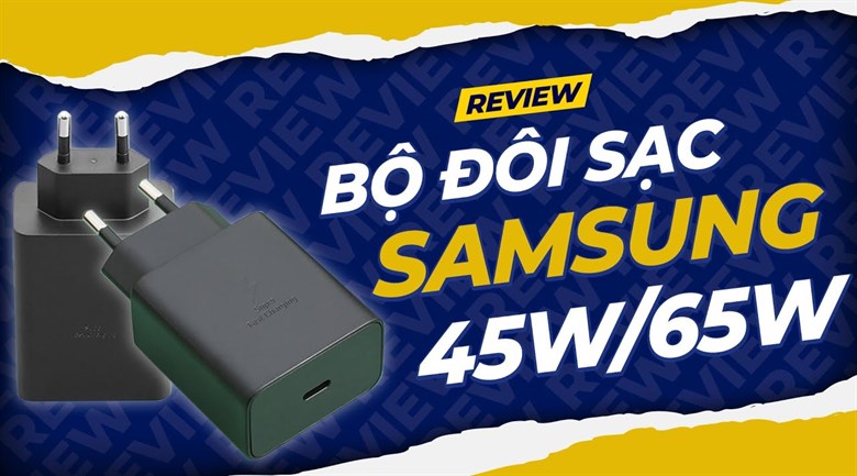Adapter sạc 3 cổng USB Type C PD 65W Samsung EP-T6530