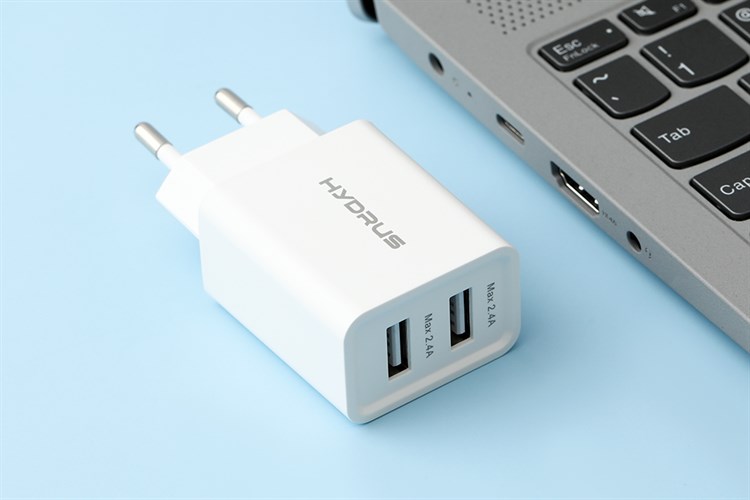 Adapter Sạc USB Hydrus ACL2018 Màu Trắng