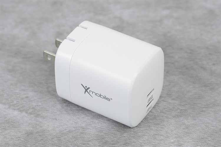 Adapter Sạc 2 cổng Type C PD GaN 67W Xmobile DS266 Màu Trắng